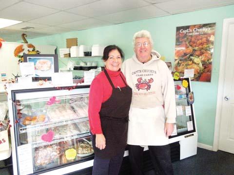 Nancy and Chuck Wojciehowski Captn chuckys newtown square